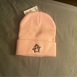 Zumiez Light Pink  Beanie unisex os